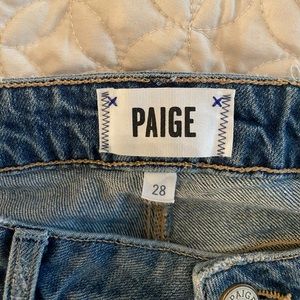 Size 28 Paige jeans